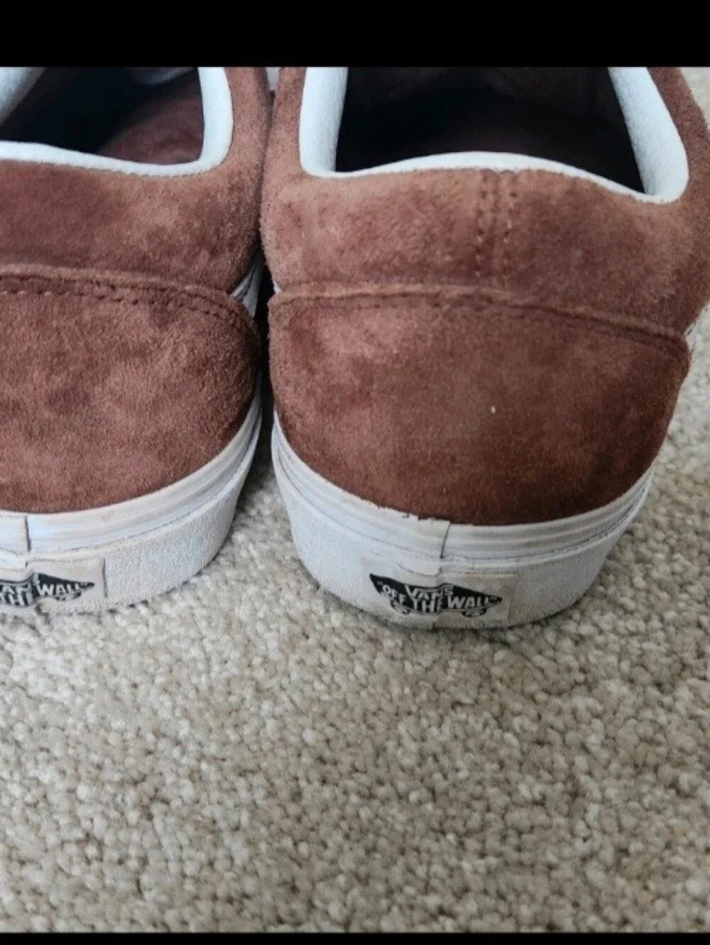 Mens Vans Brown Suede Old Skool Sz 10